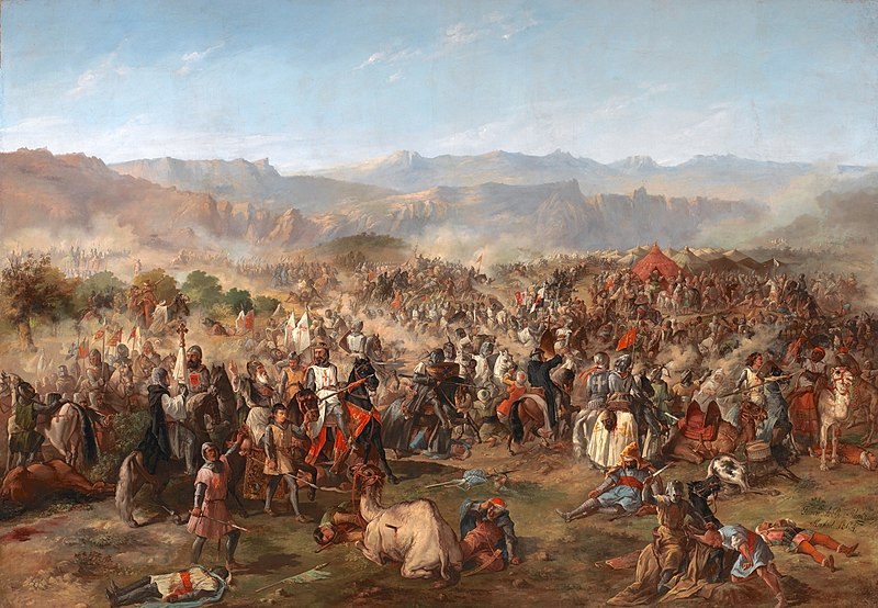 Petite histoire des Corsaires de Salé Batalla de las Navas de Tolosa por Francisco van Halen corsaires de Salè